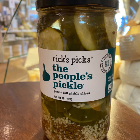 Rick's Picks Pickles.