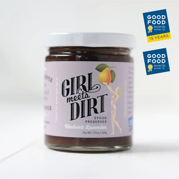 Girl Meets Dirt Rhubarb Lavender Preserve