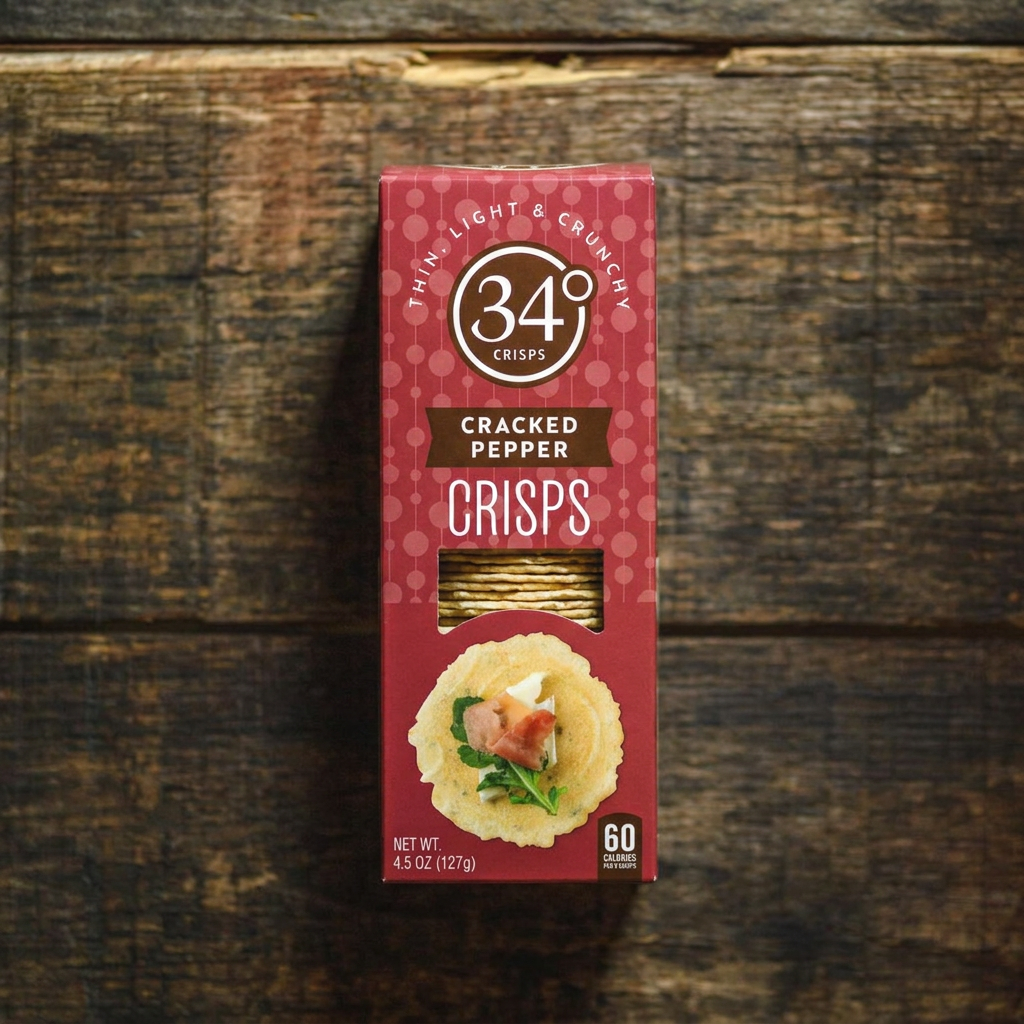 34 Degrees Cracked Pepper Crackers