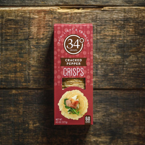 34 Degrees Cracked Pepper Crackers