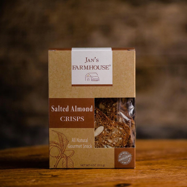 Jan's Salted Almond Farmhouse Crisps