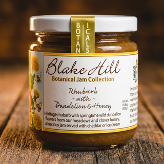 Blake Hill Wild Dandelion Infused Rhubarb Honey Preserve