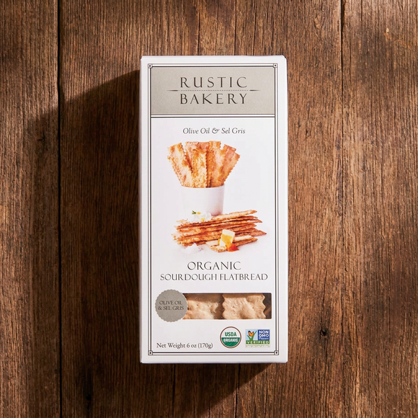 Rustic Bakery Sea Salt Flatbread Crackers