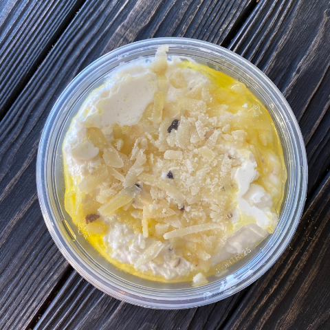 Housemade Truffle Ricotta Spread.